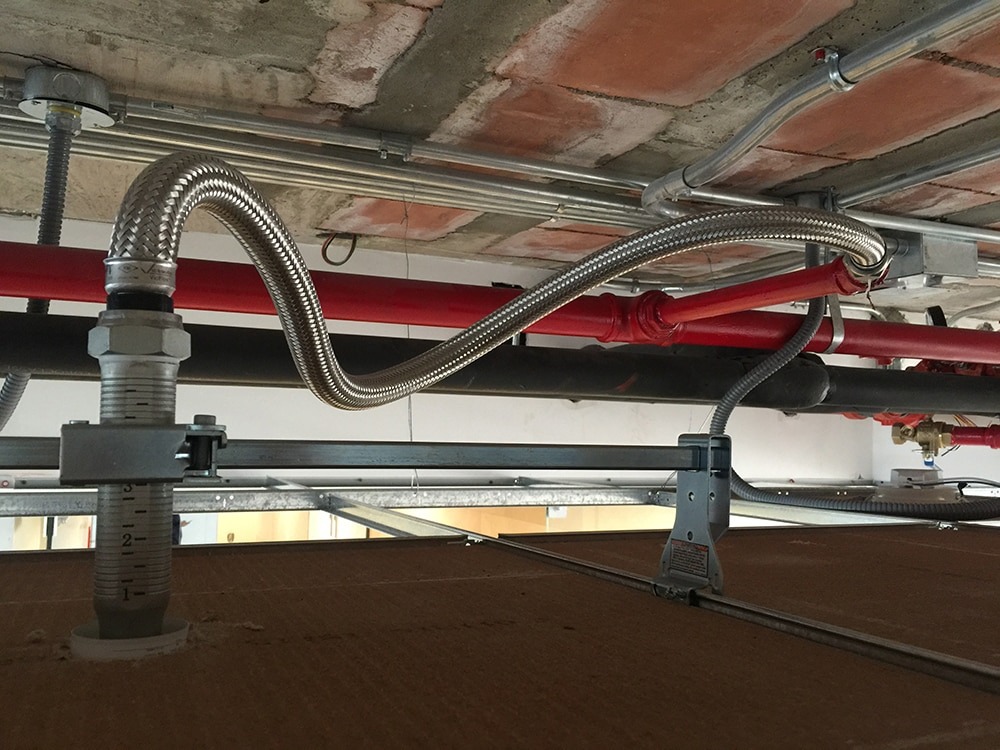 Ống mềm nối đầu phun sprinkler mang lại nhiều lợi ích thiết thực