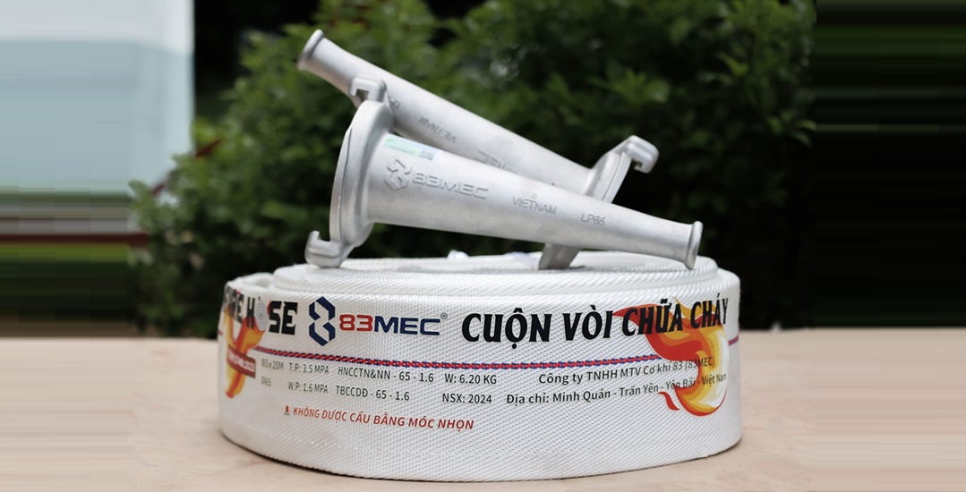 Vòi chữa cháy và lăng phun là thiết bị quan trọng trong hệ thống PCCC hiện đại