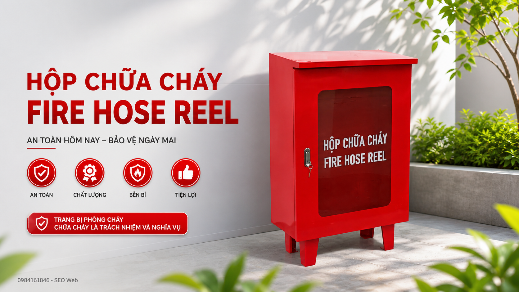 Hộp chữa cháy bảo vệ an toàn