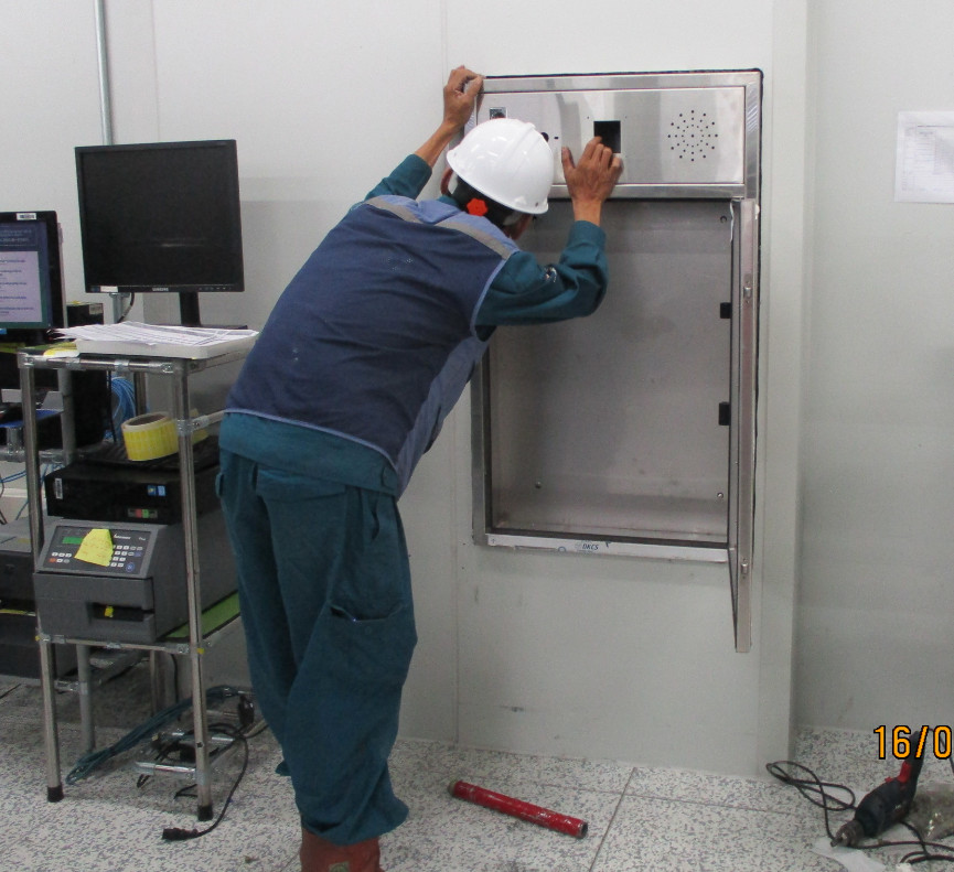 Chiều cao lắp đặt phù hợp tầm với người sử dụng