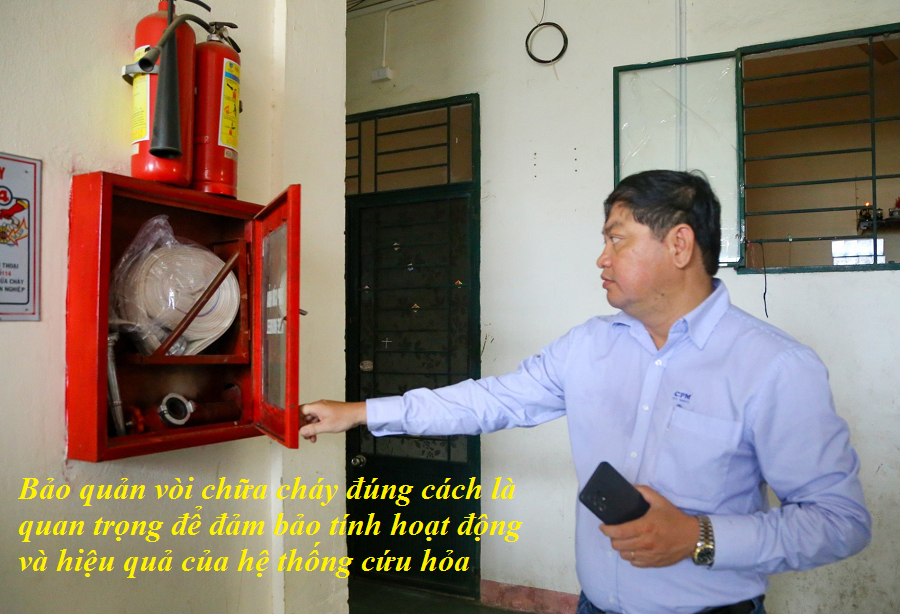 Tầm quan trọng của vòi chữa cháy trong phòng cháy chữa cháy