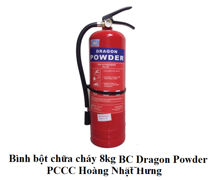 Bình chữa cháy bột Dragon Powder BC 8kg