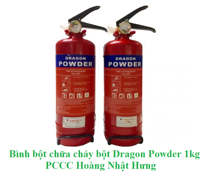 Bình bột chữa cháy BC 1kg Dragon Powder