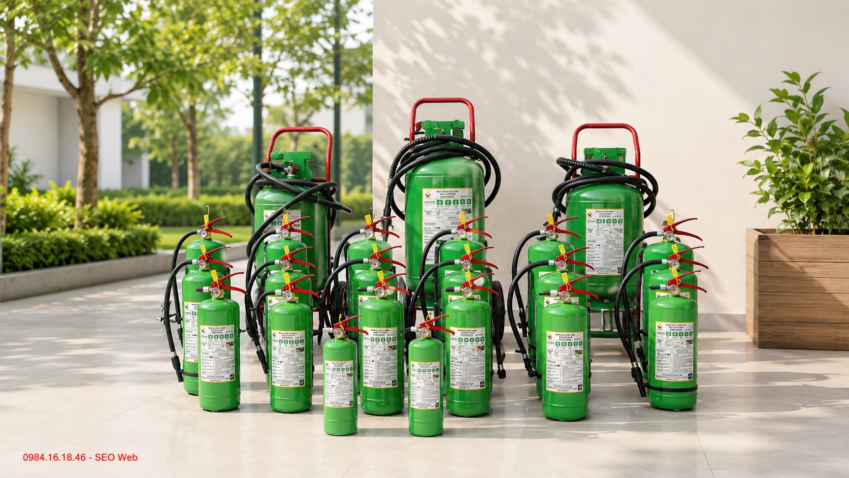 Ecosafe sử dụng dung dịch gốc nước an toàn và thân thiện môi trường