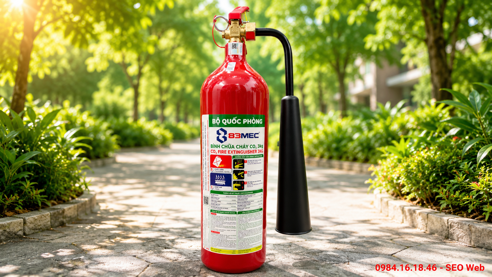 Bình chữa cháy khí CO2 dùng cho phòng điện và thiết bị điện tử Bình chữa cháy khí CO2 dùng cho phòng điện và thiết bị điện tử