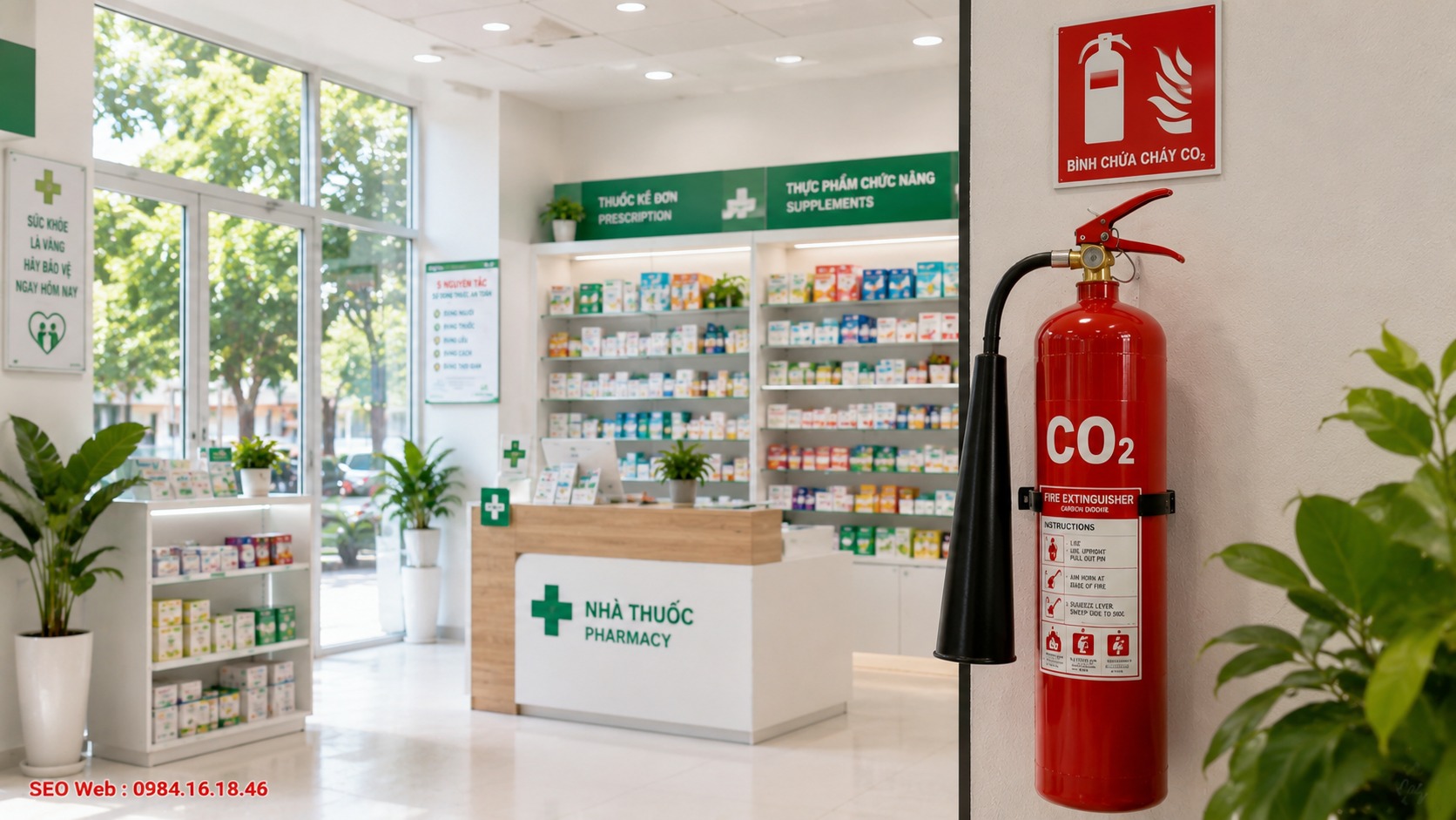 Bình CO2 không để lại cặn, phù hợp khu vực thiết bị điện