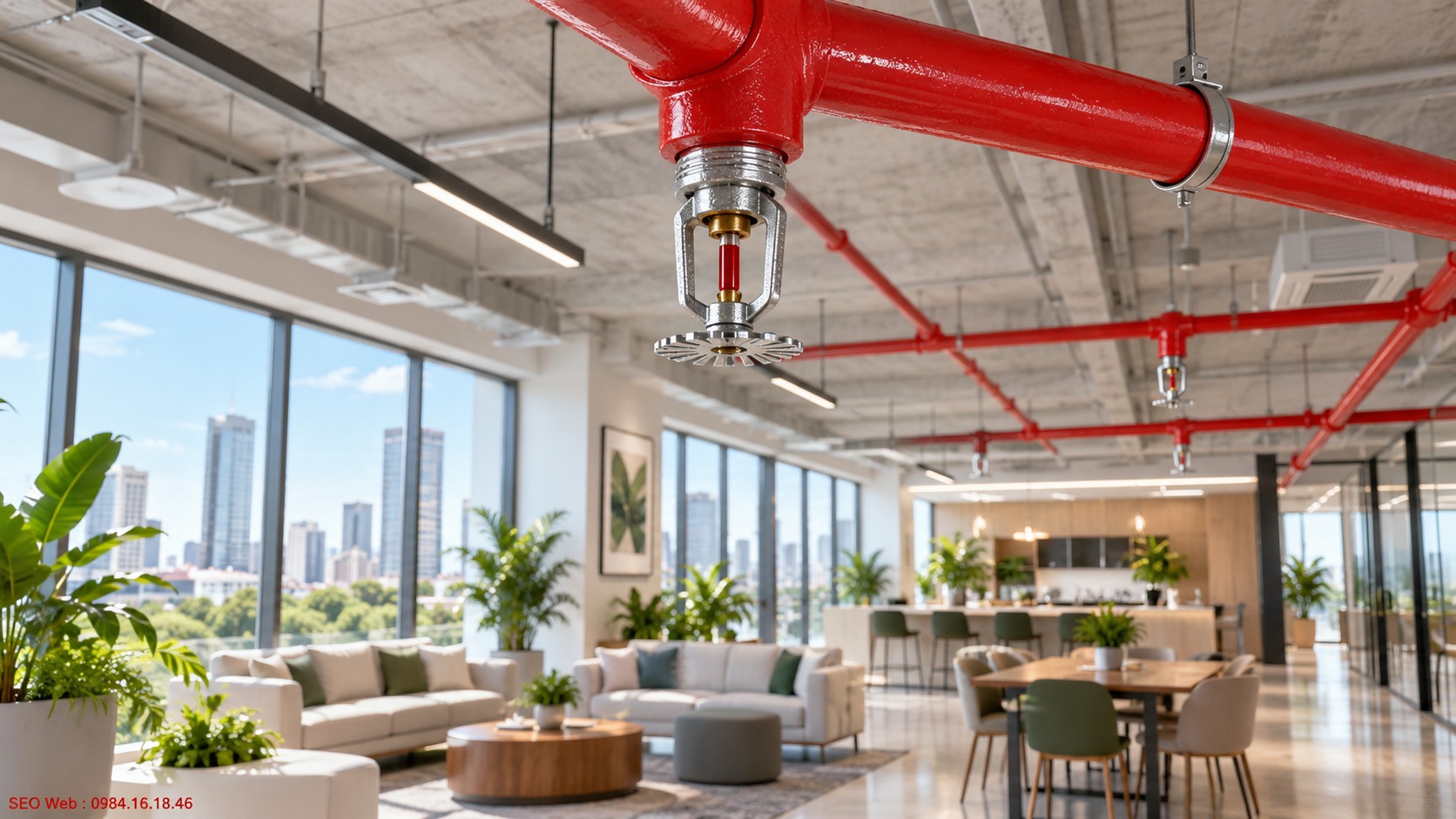 Mỗi công trình cần sprinkler phù hợp đặc điểm sử dụng thực tế