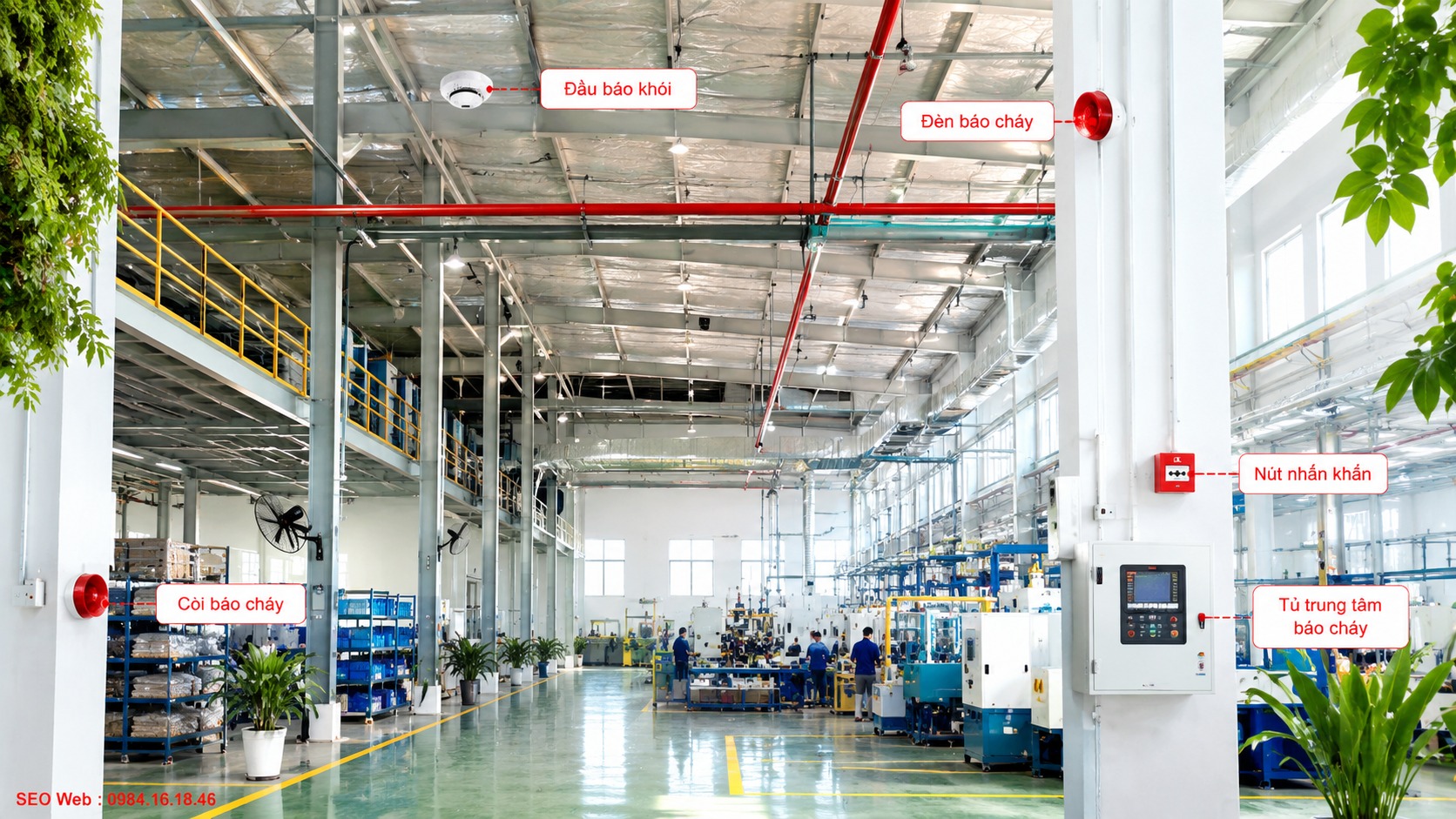 Trang bị phù hợp giúp công trình nâng cao điều kiện an toàn PCCC
