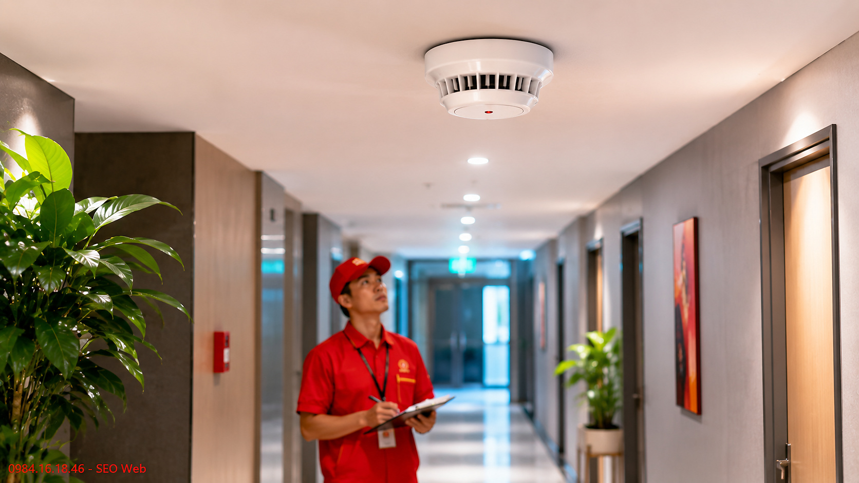 Đầu báo khói giúp phát hiện sớm nguy cơ cháy trong công trình Đầu báo khói giúp phát hiện sớm nguy cơ cháy trong công trình