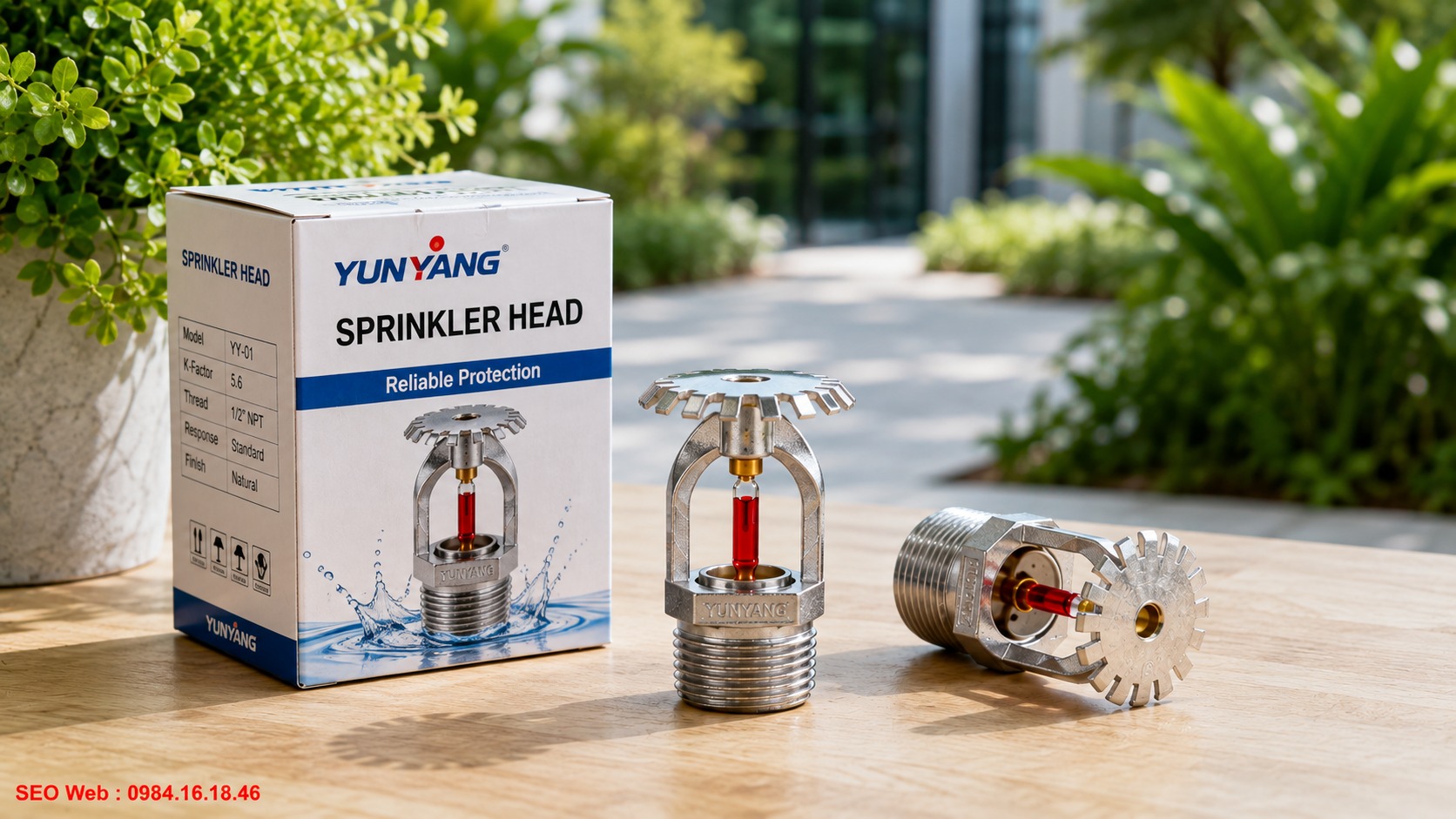 Đầu phun chữa cháy Yunyang có giá hợp lý và vận hành ổn định