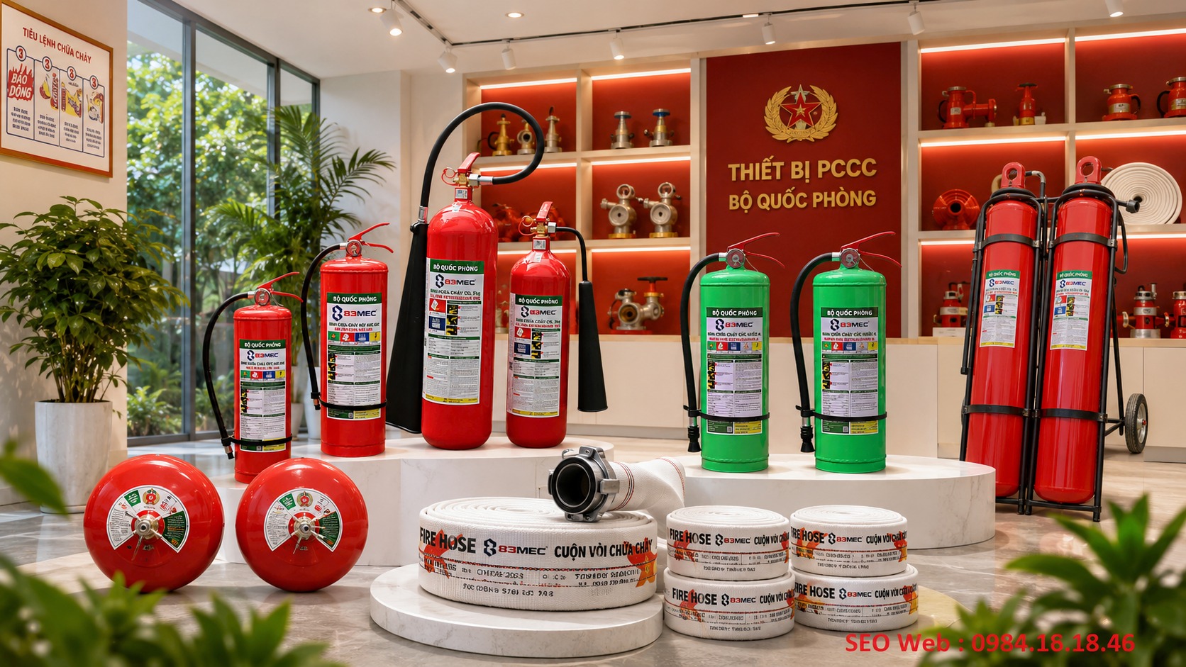 Chất chữa cháy khác nhau tạo mức giá và công dụng riêng