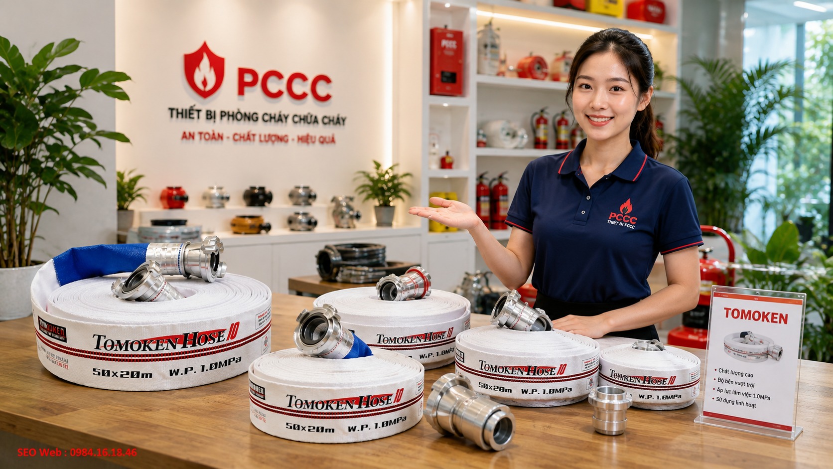 giá vòi chữa cháy tomoken khác nhau tùy thuộc vào thông số kỹ thuật