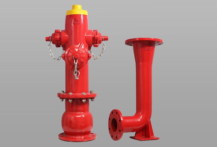 Van công nghiệp, đầu phun sprinkler và chuông báo cháy giữ vai trò trong hệ thống