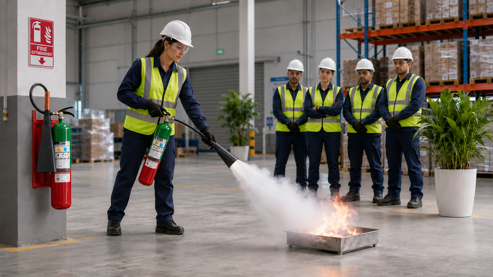 Bình chữa cháy mang lại giá trị bảo vệ cao cho gia đình