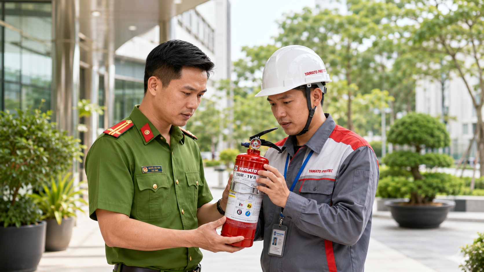 Xử lý lỗi áp suất bình chữa cháy để duy trì hiệu quả sử dụng