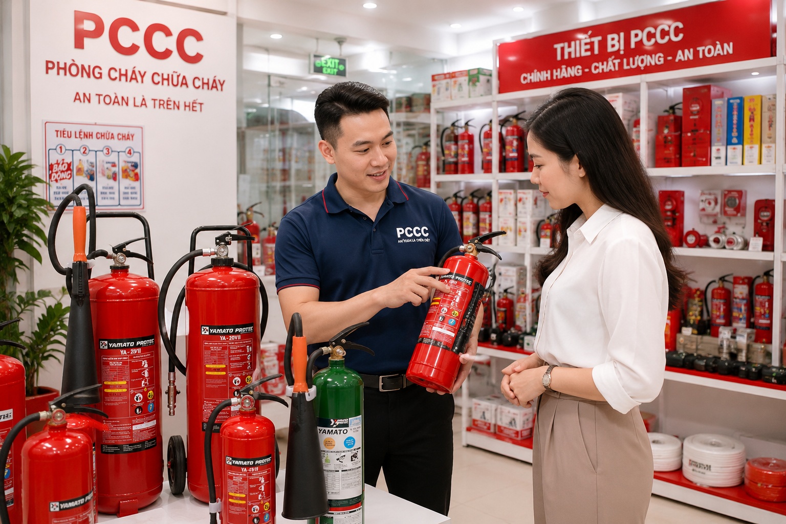 Quan sát vỏ, tem và đồng hồ giúp phát hiện hư hỏng sớm