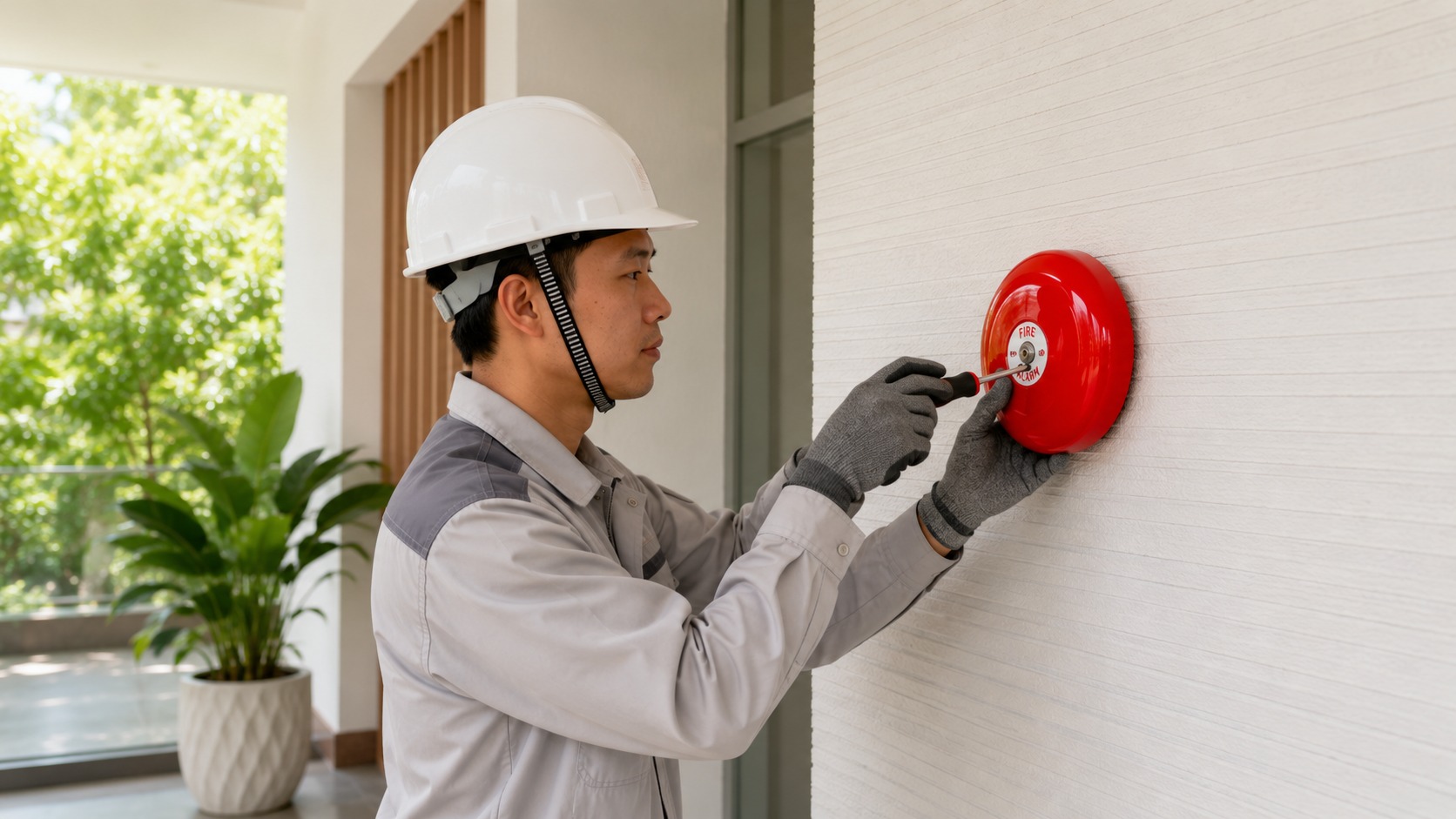 Chuông đèn bố trí hợp lý giúp tín hiệu cảnh báo phủ rộng Chuông đèn bố trí hợp lý giúp tín hiệu cảnh báo phủ rộng