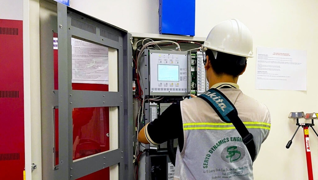 Đội ngũ kỹ thuật PCCC luôn túc trực xử lý nhanh sự cố tại công trình