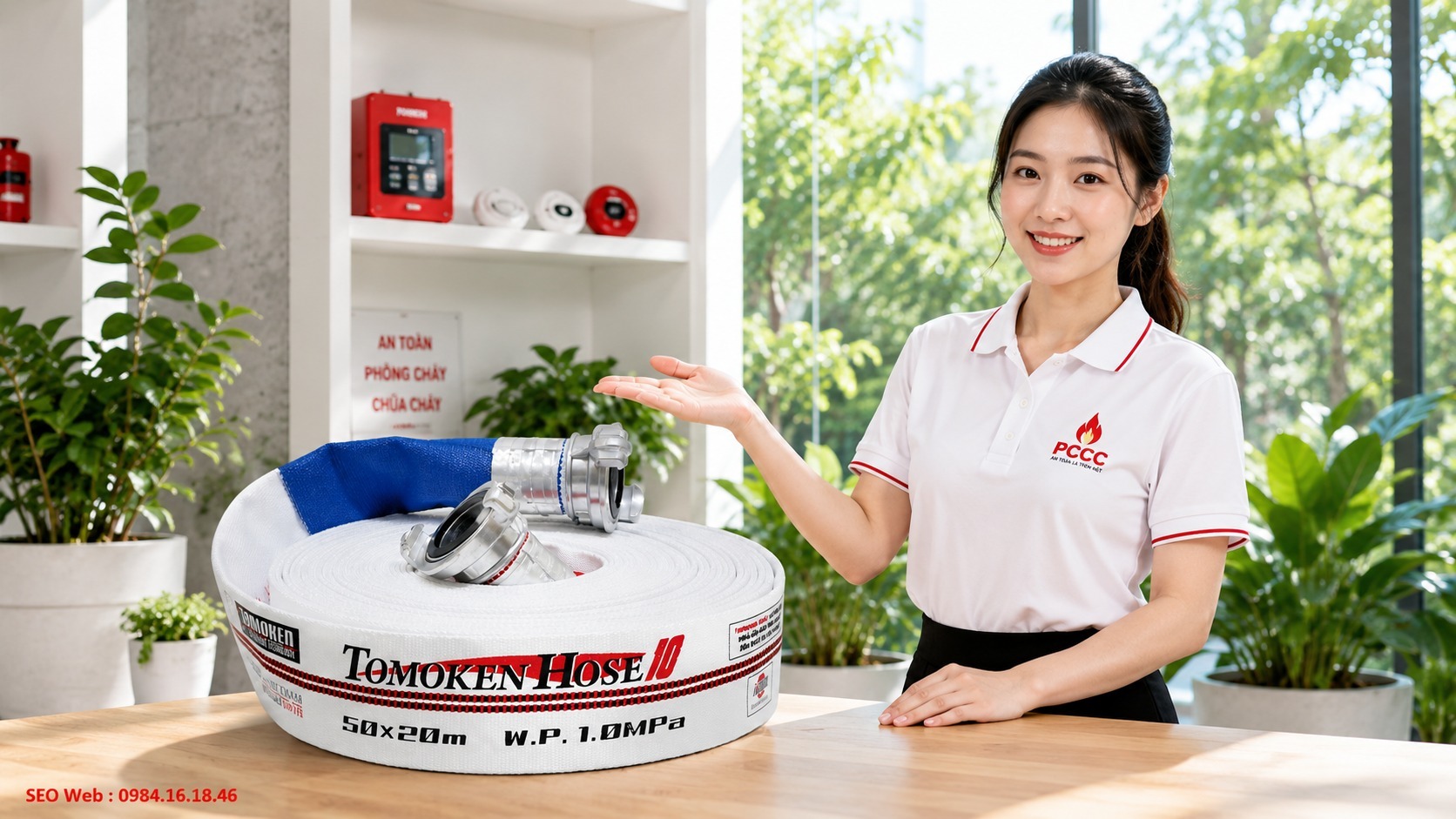 Hoàng Nhật Hưng cung cấp vòi Tomoken và hỗ trợ kỹ thuật