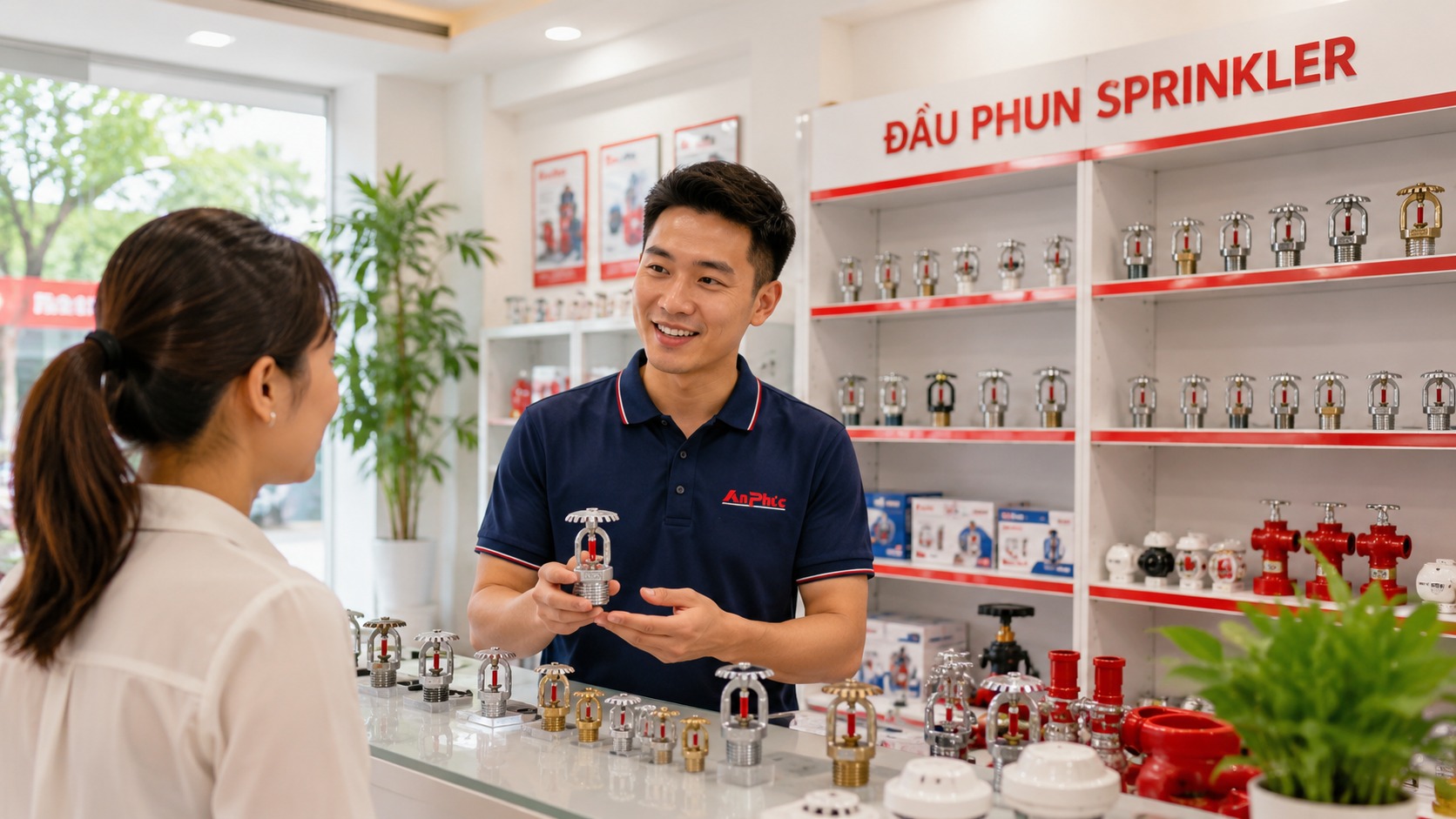 Khách hàng được hỗ trợ lựa chọn đầu phun phù hợp hệ thống Khách hàng được hỗ trợ lựa chọn đầu phun phù hợp hệ thống