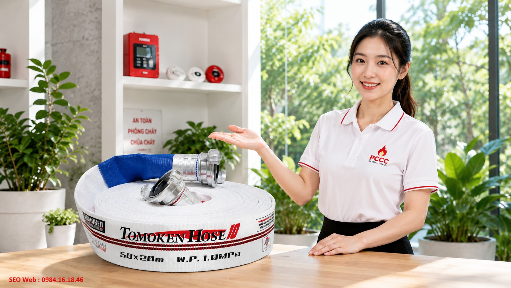 Mua vòi chữa cháy tomoken chính hãng tại Hoàng Nhật Hưng