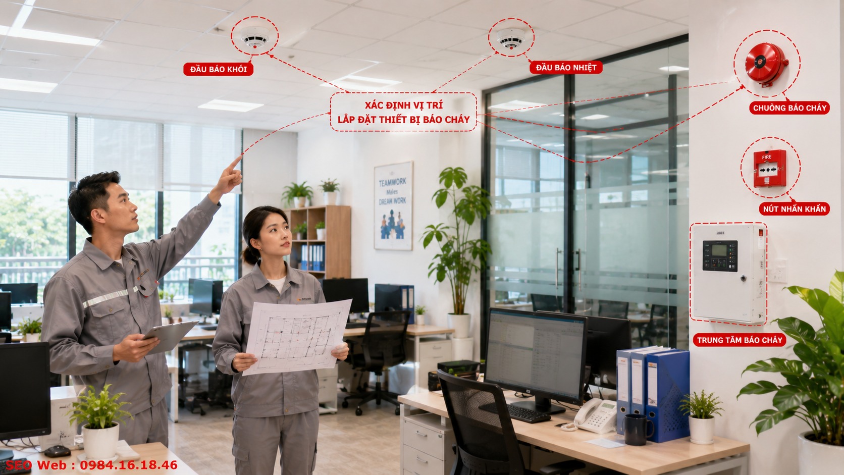 Hệ thống vận hành ổn định giúp chủ động kiểm soát nguy cơ cháy