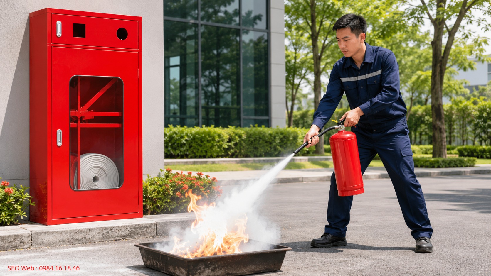 Tủ chữa cháy góp phần nâng cao hiệu quả xử lý sự cố