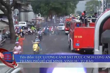 Vinh dự tự hào lượng cảnh sát PCCC cứu nạn cứu hộ Công An thành phố Hồ Chí Minh