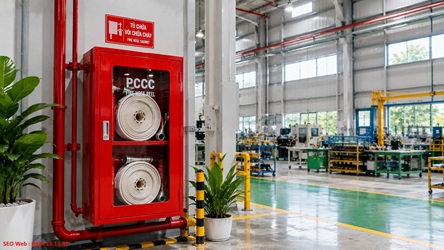 Vòi chữa cháy nào phù hợp sử dụng cho nhà xưởng và kho hàng?