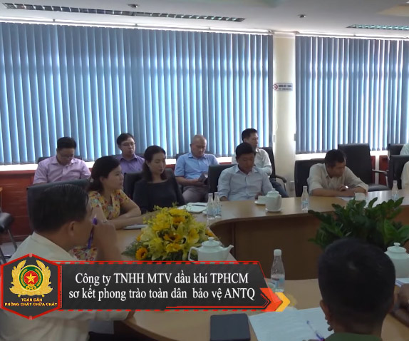 Công ty dầu khí TP Hồ Chí Minh tổ chức hội nghị sơ kết phong trào toàn dân bảo vệ ANTQ