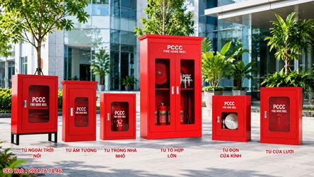 Các loại tủ chữa cháy phổ biến hiện nay và đặc điểm từng loại