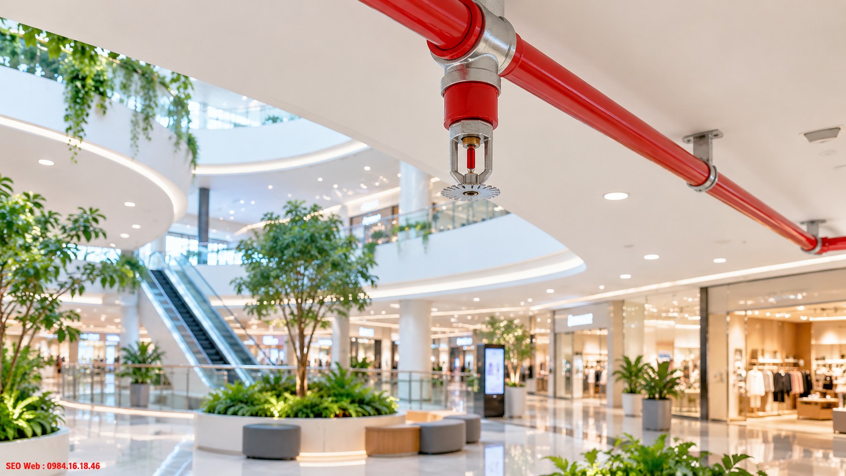 Tốc độ phản ứng quyết định thời điểm sprinkler bắt đầu phun nước