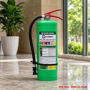 Bình chữa cháy gốc nước 4 Lít Bộ Quốc Phòng
