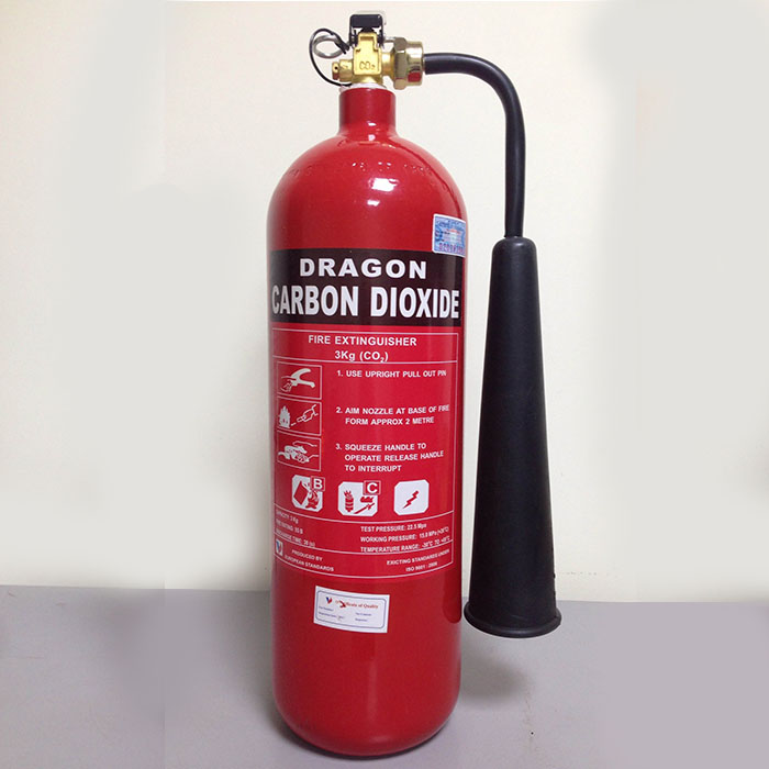Bình chữa cháy khí CO2 Dragon MT3 3kg