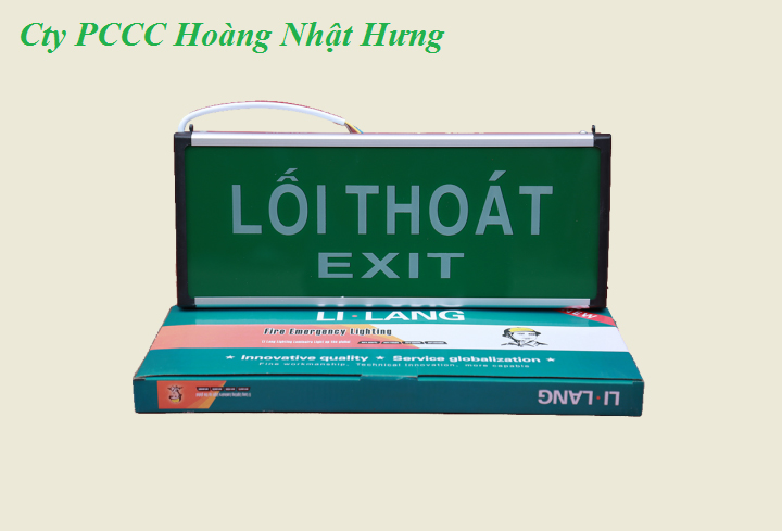 Đèn Exit 2 mặt Lilang ( sản phẩm đã có kiểm định )