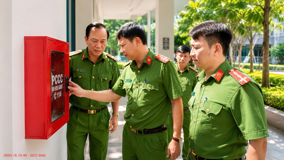 Quy định Việt Nam liên quan kiểm tra, bảo quản và bảo trì tủ chứa phương tiện PCCC