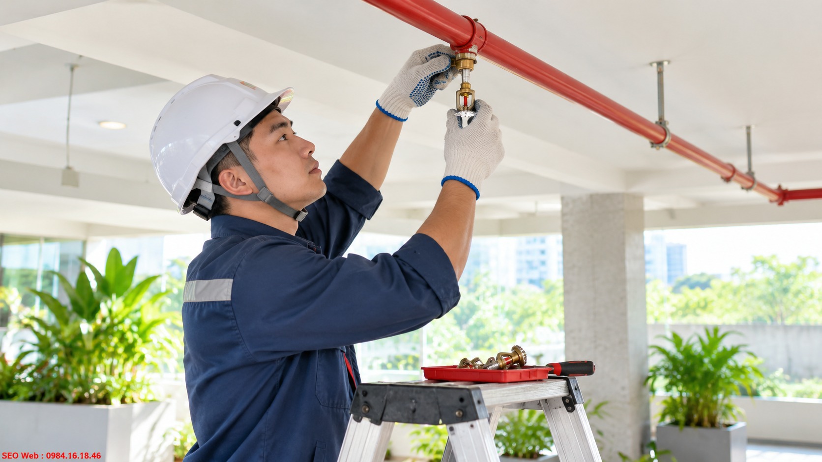 Đầu phun cần kiểm tra định kỳ theo môi trường và yêu cầu quản lý