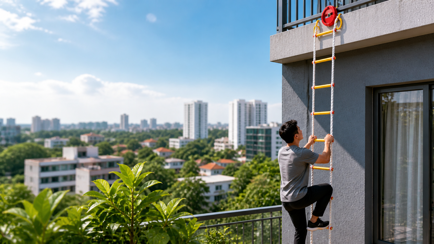 Chất liệu dây dù nhẹ giúp người dùng mang theo dễ dàng khi cần thiết.