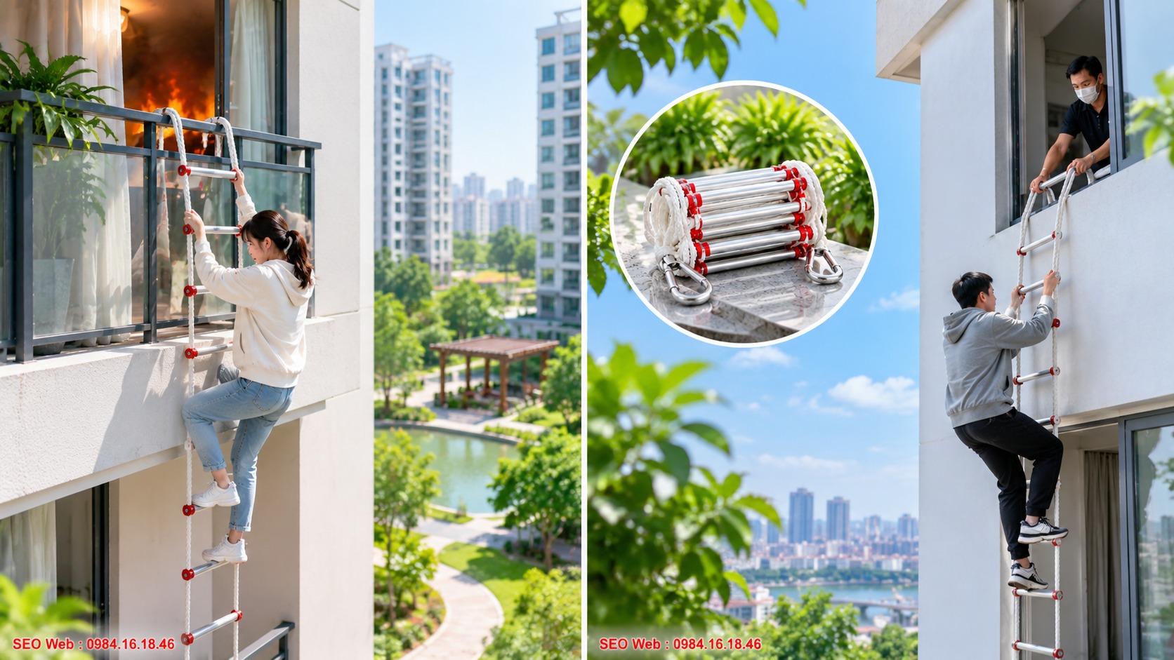 Thiết bị giúp người dùng nhanh chóng rời khỏi khu vực đang nguy hiểm
