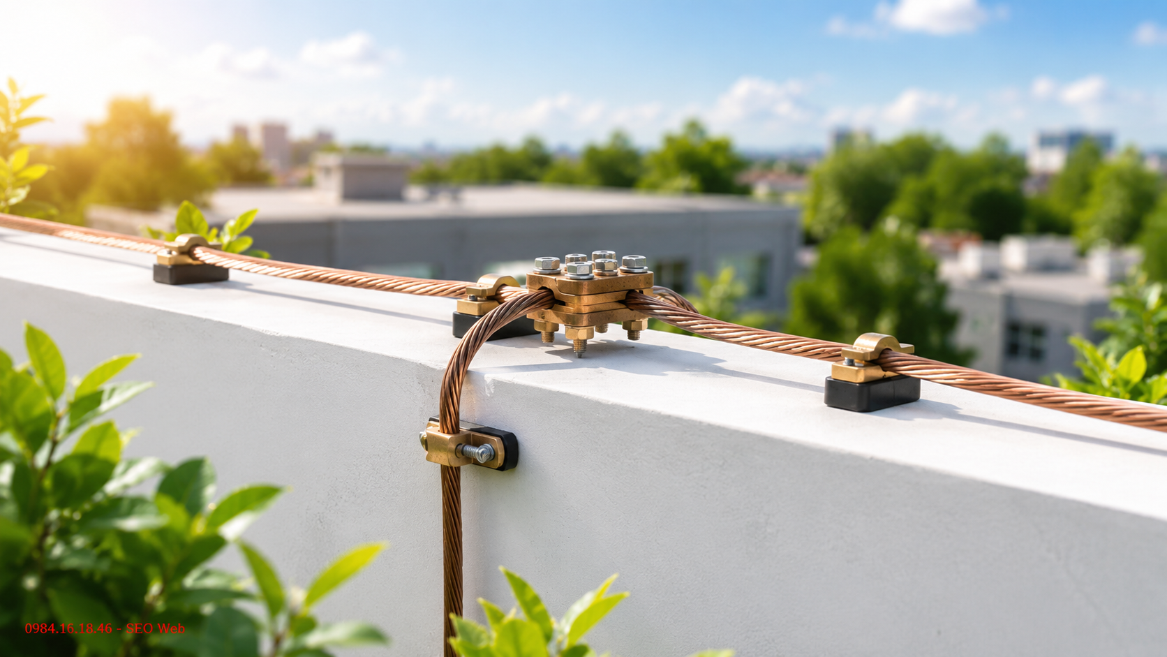 Dây dẫn chống s&eacute;t cần đảm bảo khả năng chịu nhiệt và dẫn điện ổn định.