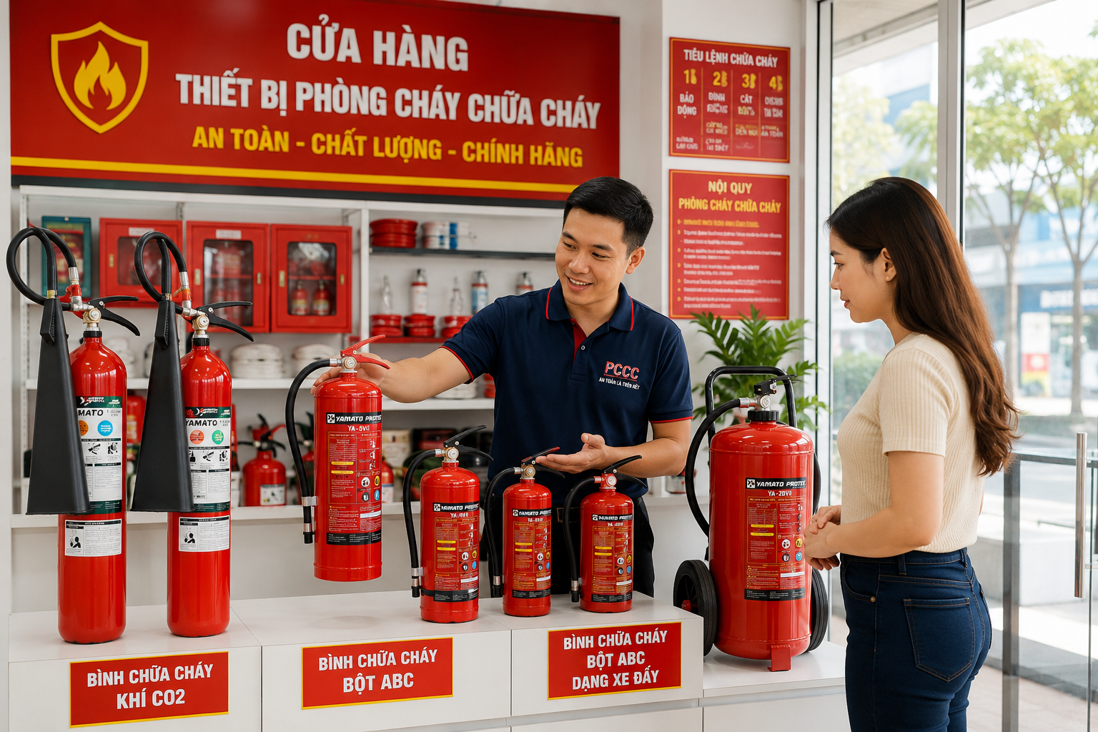 Thương hiệu bình chữa cháy uy tín cho nhà xưởng công nghiệp Thương hiệu bình chữa cháy uy tín cho nhà xưởng công nghiệp