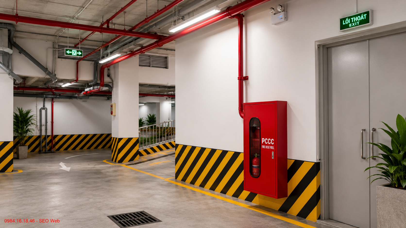 Tủ chữa cháy giúp người dùng tiếp cận thiết bị nhanh chóng
