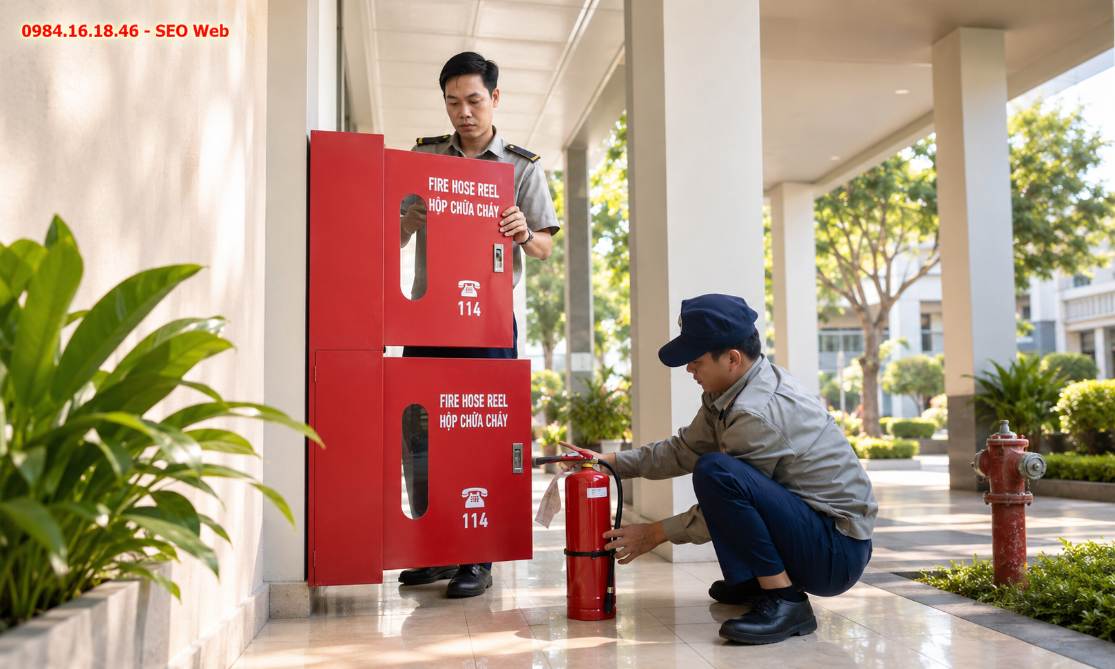 Bình chữa cháy phù hợp nhiều không gian sinh hoạt gia đình
