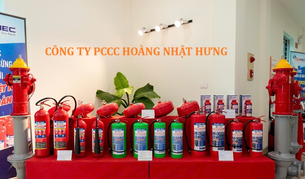 PCCC Hoàng Nhật Hưng luôn đặt tiêu chuẩn cao khi cung cấp bình chữa cháy chính hãng