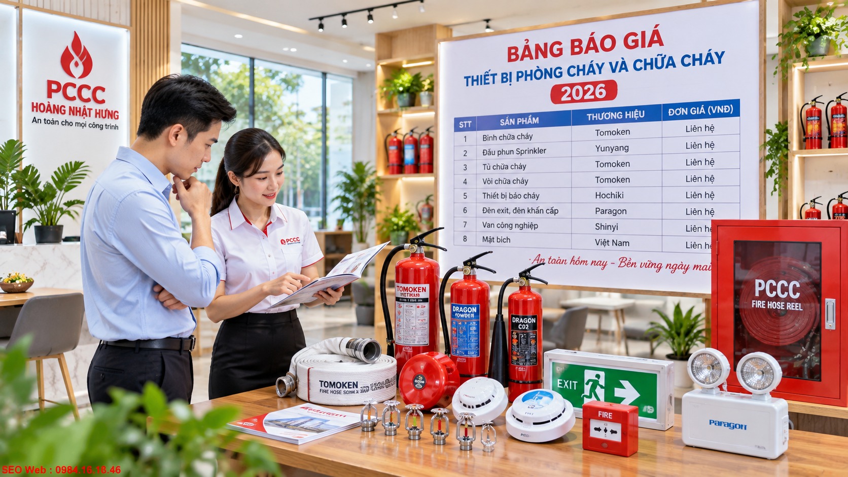 Bảng giá thiết bị PCCC giúp khách hàng tham khảo chi phí dễ dàng Bảng giá thiết bị PCCC giúp khách hàng tham khảo chi phí dễ dàng