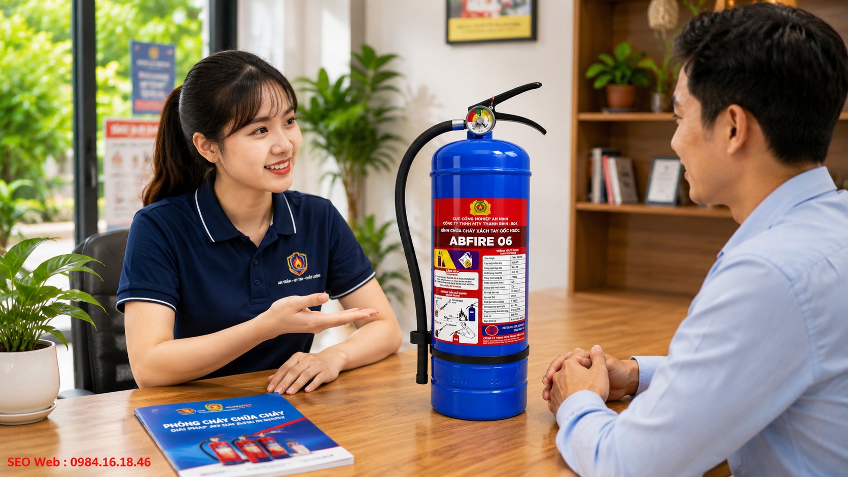 Bình chữa cháy gốc nước đa năng 3L ABFIRE AB-M03 Bình chữa cháy gốc nước đa năng 3L ABFIRE AB-M03