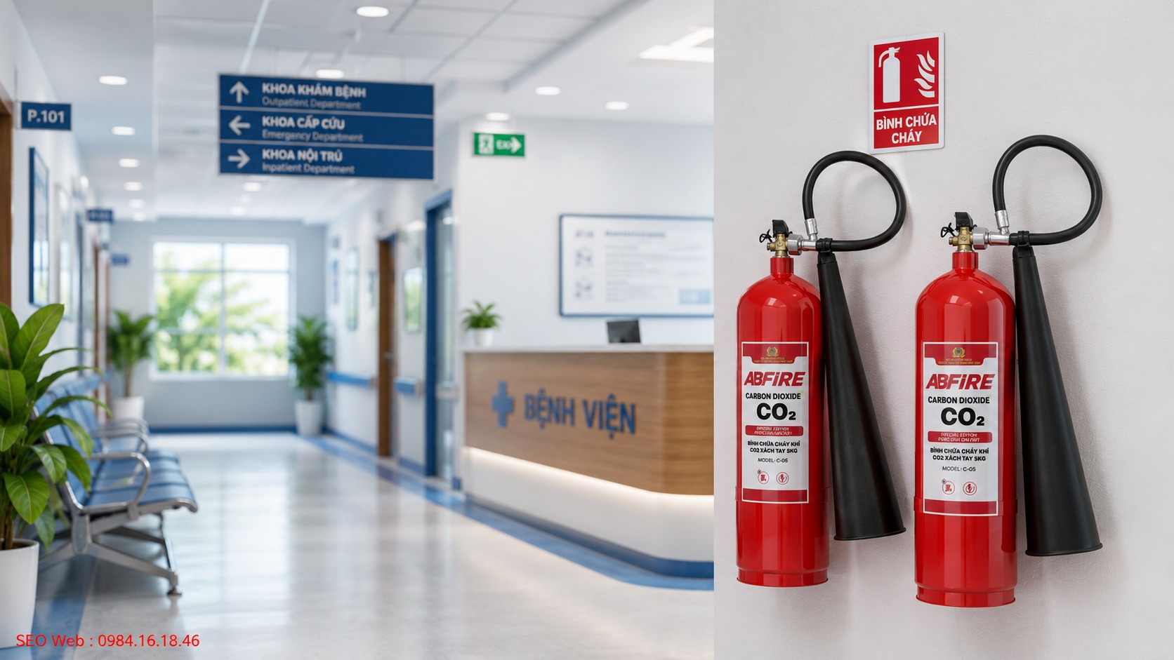 Bình chữa cháy khí CO2 5kg ABFIRE Bộ Công An Bình chữa cháy khí CO2 5kg ABFIRE Bộ Công An