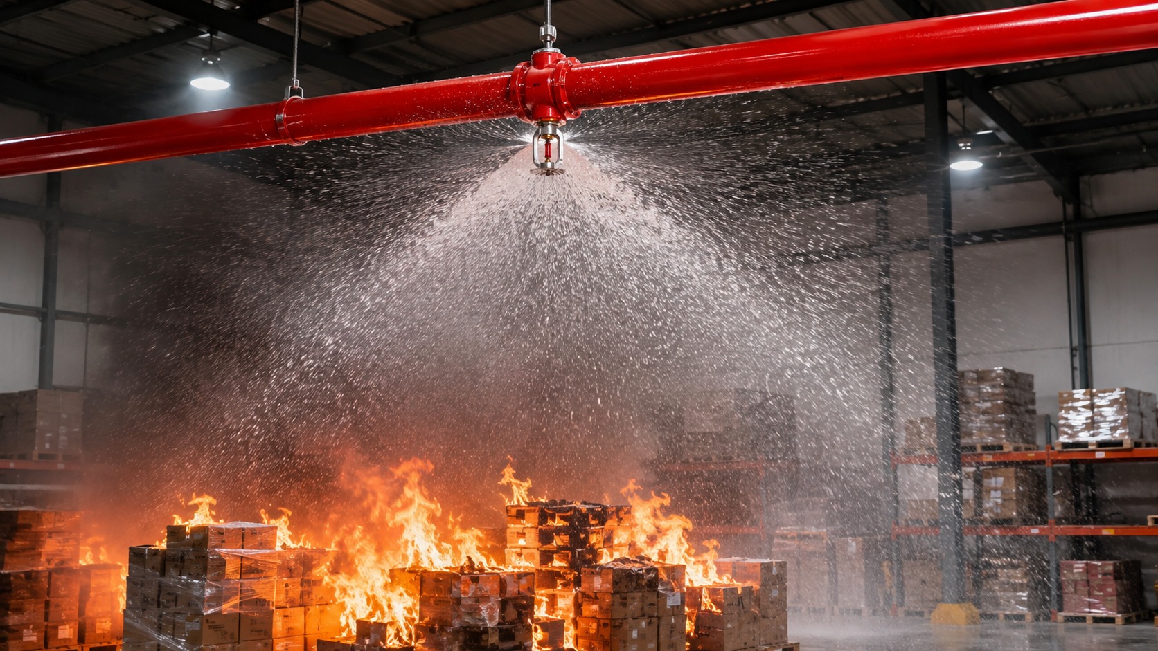 Chỉ số phản ứng nhiệt của sprinkler và tốc độ kích hoạt thiết bị