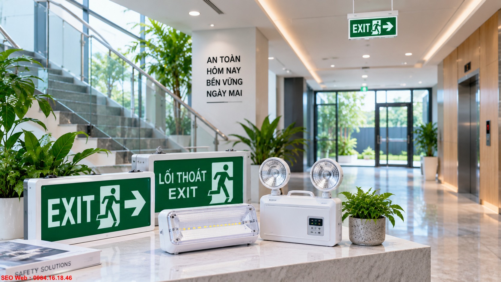Đèn exit giúp chỉ dẫn lối thoát an toàn trong trường hợp khẩn cấp Đèn exit giúp chỉ dẫn lối thoát an toàn trong trường hợp khẩn cấp