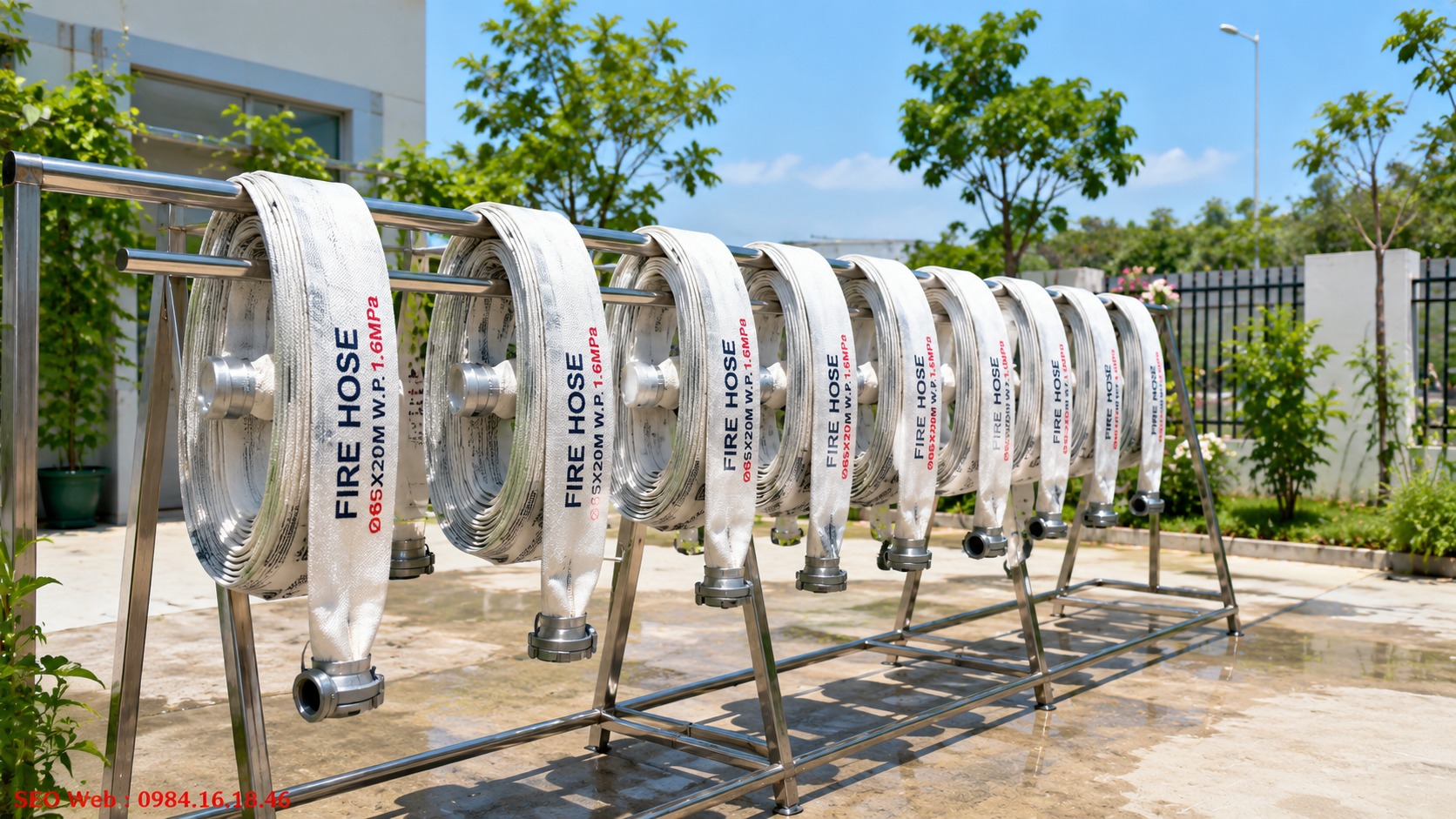 Vòi cần thoát hết nước và khô hoàn toàn trước khi nhập kho